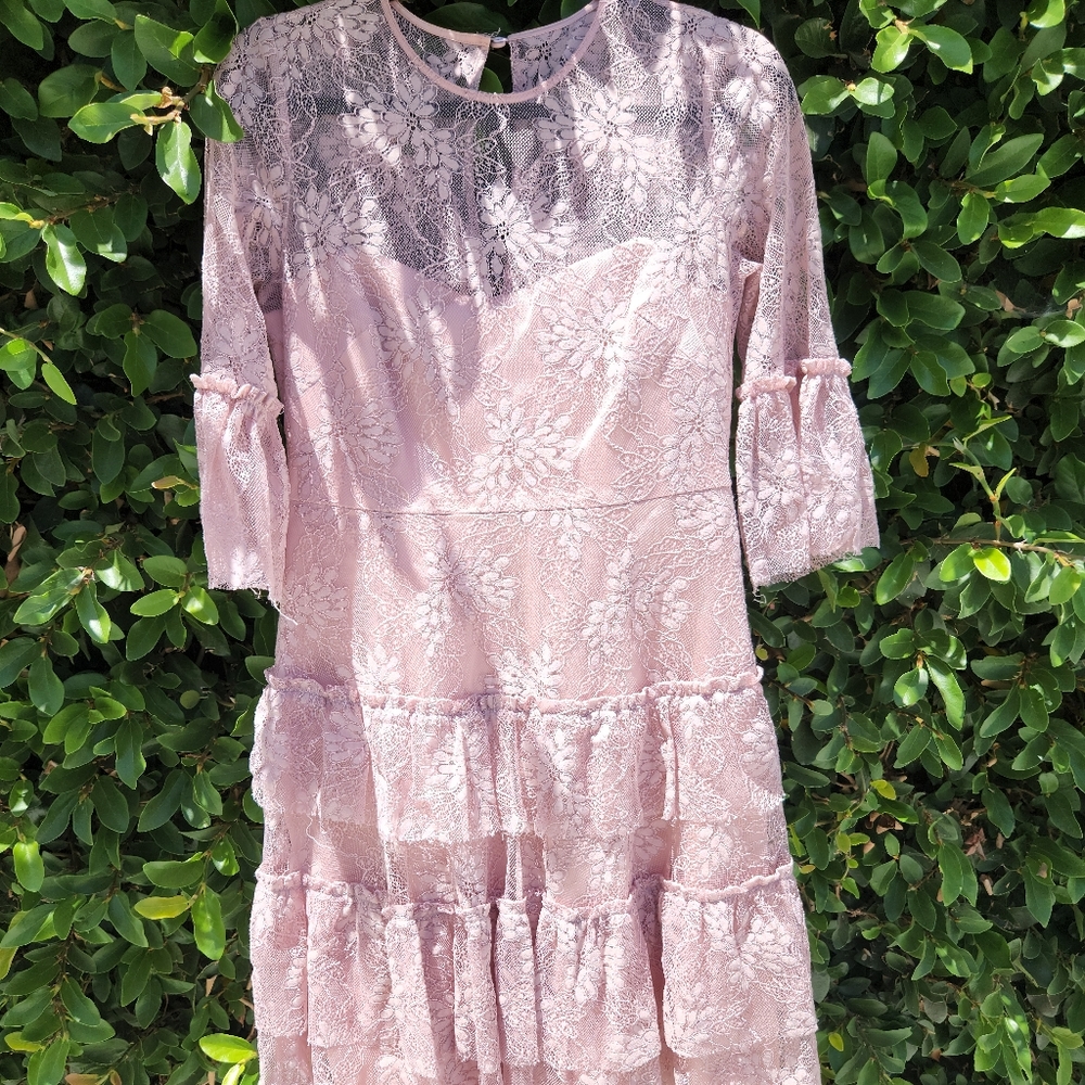 Pink dress